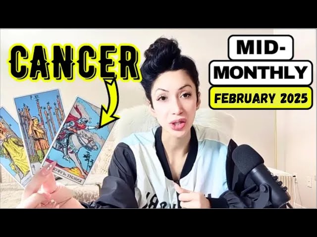 😍CANCER😍WOW! TRY NOT TO CRY! THIS IS WAITING FOR YOU! & YOU DON’T EVEN KNOW IT😱MID-MONTHLY FEB 2025😱