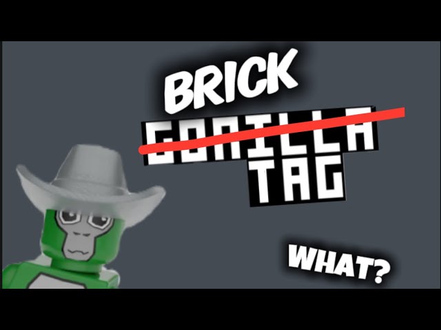 LEGO GORILLA TAG?!?!!? (Brick tag)