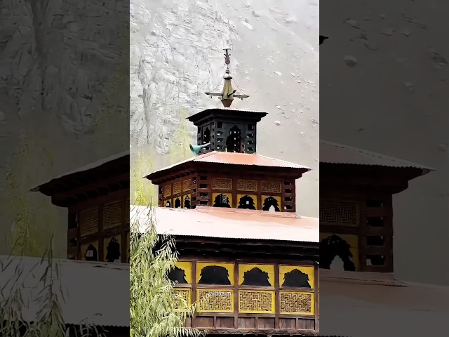 Wooden Mosque in mountains || Jumma Mubarak || Lakadi ka bana howa Masjid | Shab Barat | Allah #azan