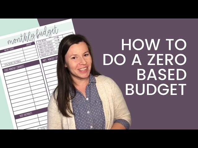 Zero Based Budgeting Explained | How to Zero Based Budget 2020 | Zero Based Budgeting Dave Ramsey