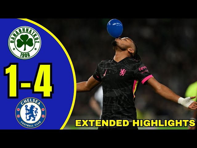 ALL GOALS🔥Felix, Nkunku And Mudryk Destroys Panathinaikos| Chelsea Vs Panathinaikos [1-4]Highlights.