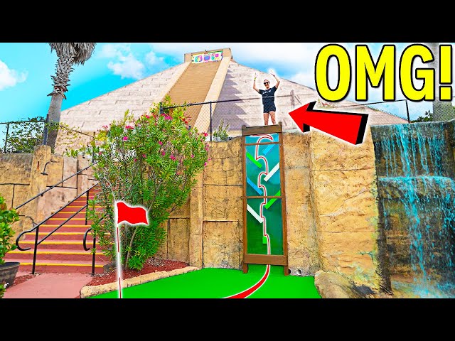 We Have Never Seen Another Mini Golf Course Do This!