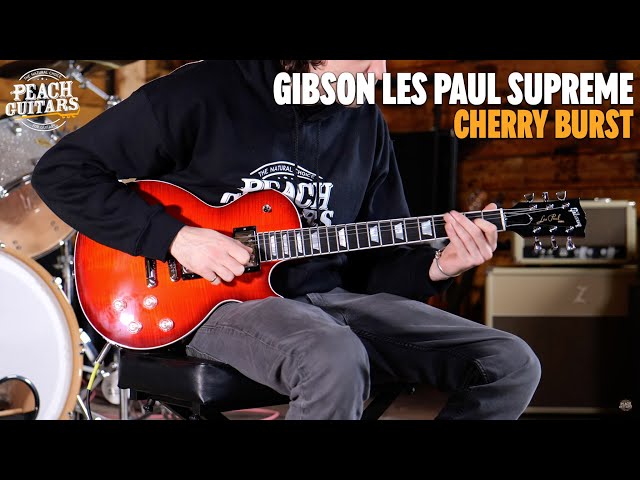 No Talking...Just Tones | Gibson Les Paul Modern Figured | Cherry Burst