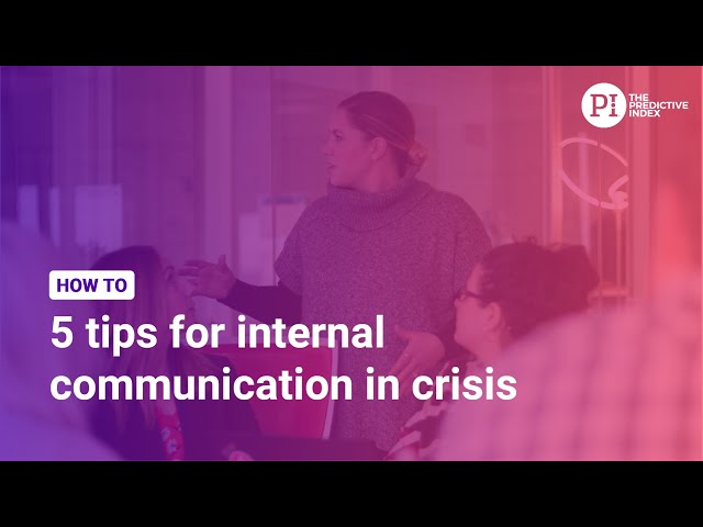 Internal communication in a crisis [5 tips]