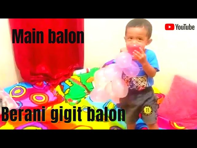 Main balon - berani gigit balon