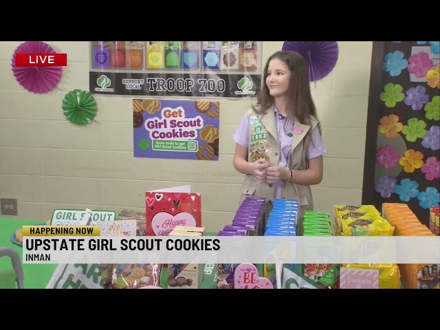 Valentines Day kicks off Girl Scout cookie booth sales in Upstate