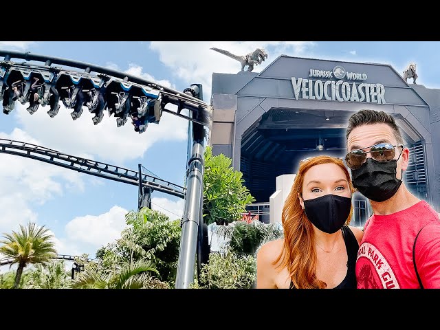 We Rode the NEW Velocicoaster at Universal's Islands of Adventure! | Best Ride in Orlando?!