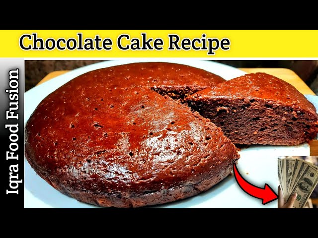 Chocolate Cake Without Measurement Cup Iqra Food Fusion,Cake Without Measurement Cup-IFF