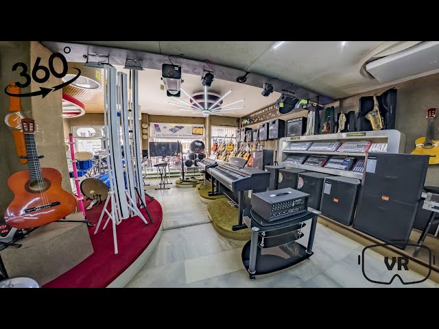 360° VR Picture+: Music Store