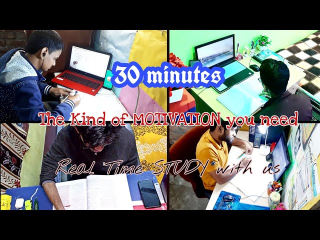 Real time STUDY US | POMODORO | With Music | Neet Aspirant | Episode 3 | Dreamer NEET UG