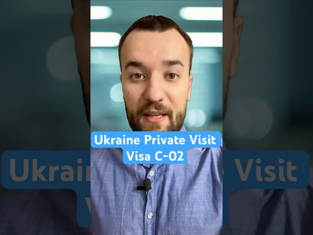 How to Get a Private Visit Visa to Ukraine 🇺🇦✈️