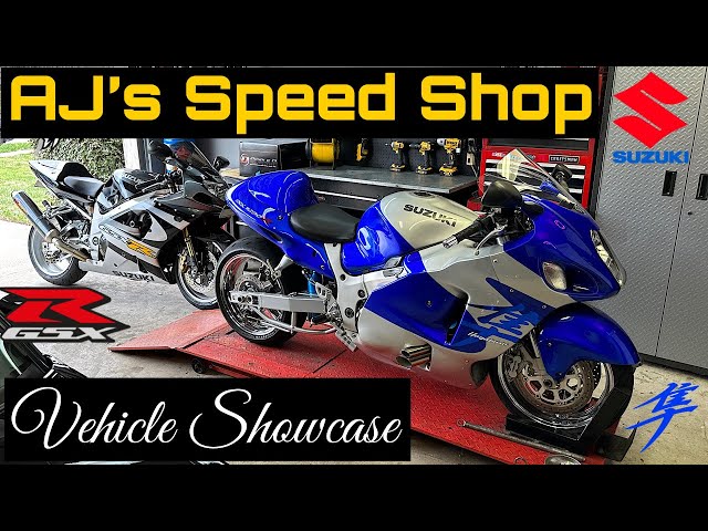 Classic Suzuki Hayabusa & GSXR1000 showcase!