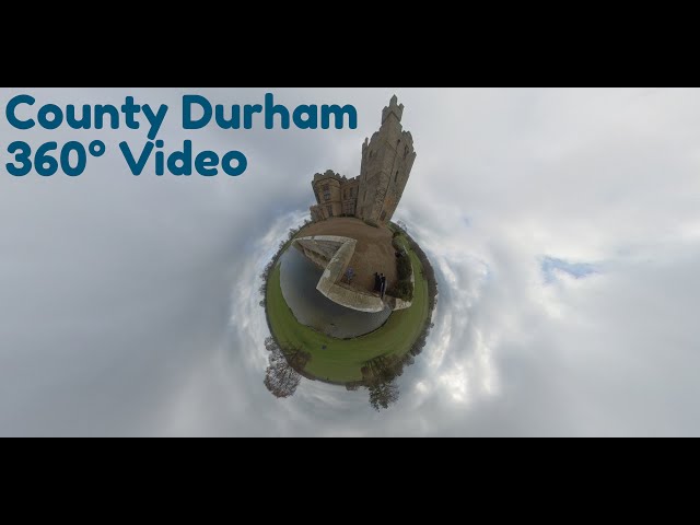 Gorgeous waterfalls in County Durham - 360 video experience