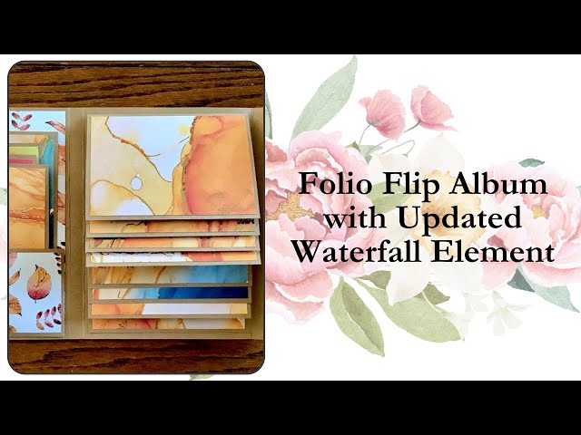 Folio Flip Album with Updated Waterfall Element