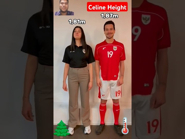 @CelineDept @CEMI Height challenge #indonasia #celine #celinedept #football #player #height #fun