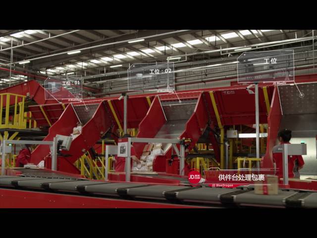 JD.com's Automated Logistics and Warehouse Complex in Gu'an China