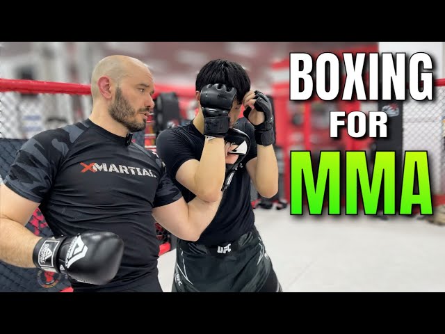 Boxing footwork for MMA. Pivot to set up strikes and takedowns