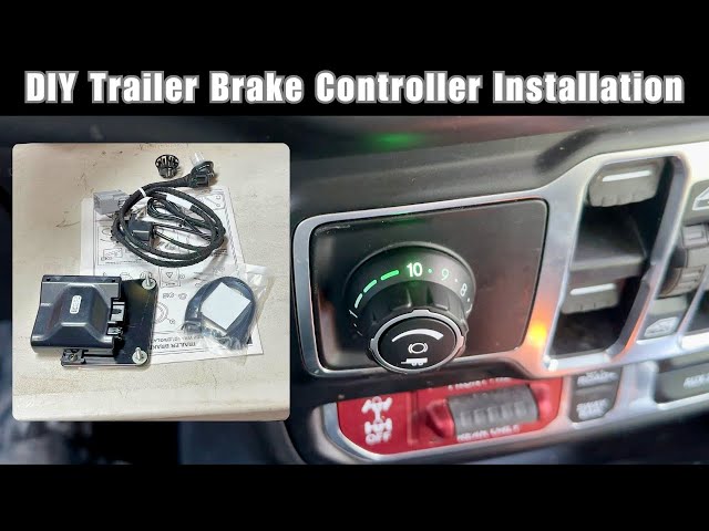 Step-by-Step Mopar Trailer Brake Controller Install (Jeep Gladiator/Wrangler)