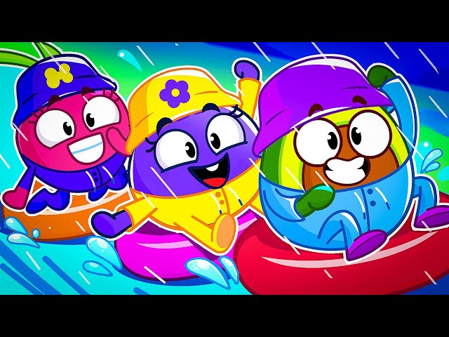 Rain Rain Go Away ☔️ And More Funny Cartoons for Kids by Pit & Penny Babies 🍼🥑