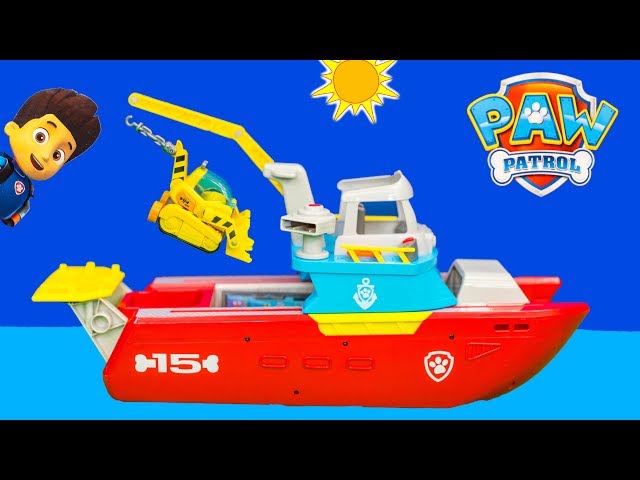 PAW PATROL Sea Patroller with Chase New Toy Unboxing