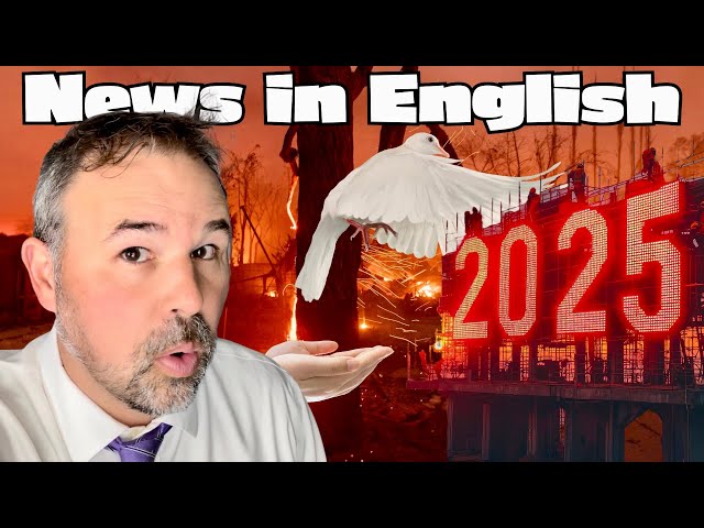 News for the Week of Jan. 17, 2024 in English for the IELTS or TOEFL