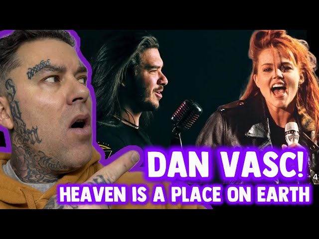 Rapper FIRST TIME REACTION to Dan Vasc - Heaven Is A Place On Earth METAL COVER