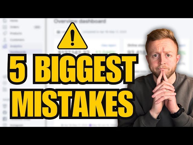 5 Biggest High Ticket Dropshipping Mistakes To Avoid In 2025