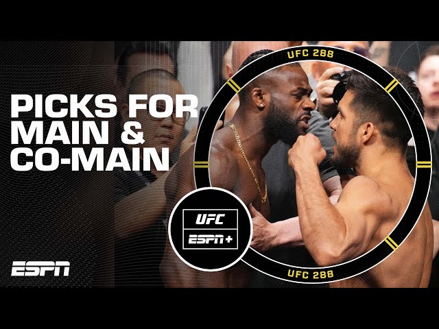 UFC 288 picks from Rashad Evans & Gilbert Melendez 🔮 | ESPN MMA