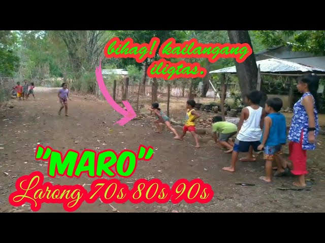 "MARO" aka "UBUSAN LAHI" Traditional Filipino Game in the Philippines (Larong Pinoy, Batang Pinoy)