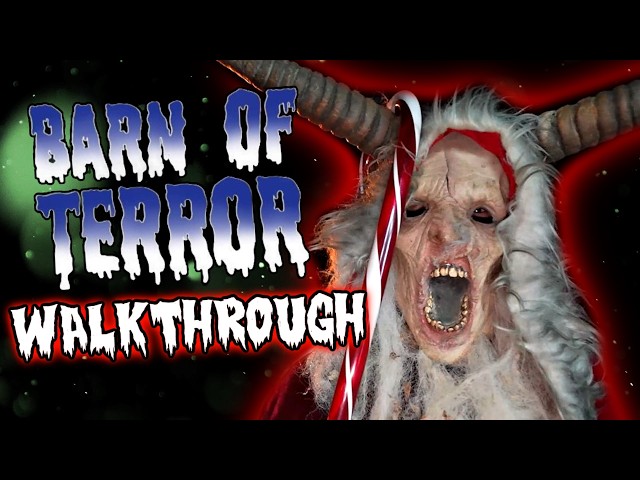 What Happens When You Meet KRAMPUS at Barn of Terror?