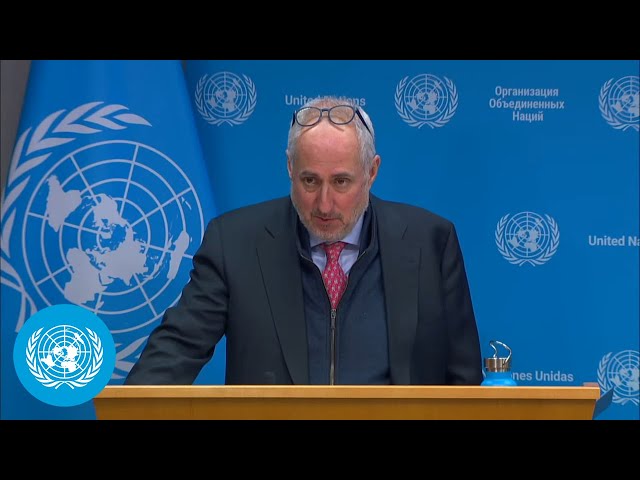 Democratic Republic of the Congo, Paris Agreement & other topics - Daily Press Briefing (28 January)