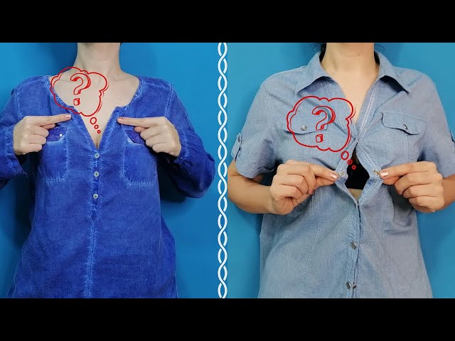 2 Best Sewing Tips and Tricks , The Easy Way to change buttons on clothes!