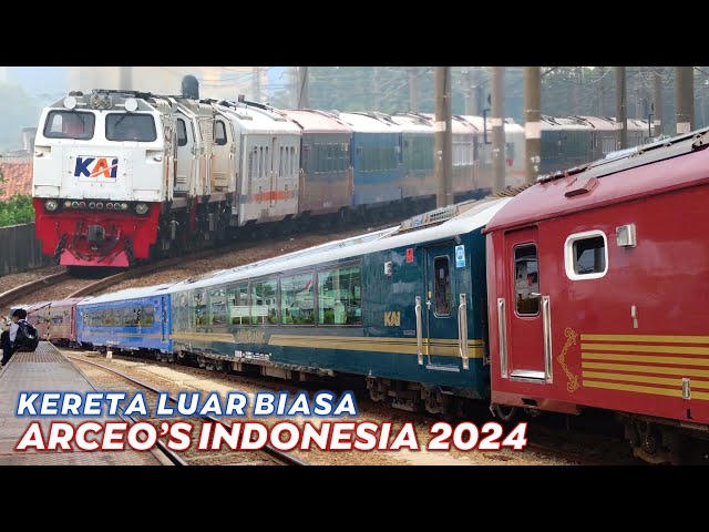 PERJALANAN KERETA TERMEWAH DI INDONESIA !! KLB ARCEOS Indonesia 2024, Bawa CEO Kereta ASIA TENGGARA