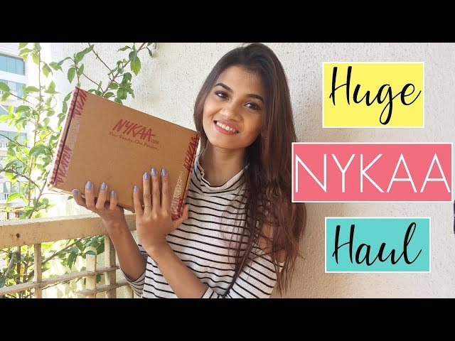 HUGE NYKAA SALE HAUL | AFFORDABLE MAKEUP & SKINCARE HAUL | UNDER 500 | Shreeja Bagwe