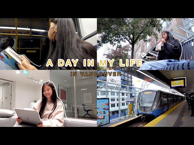 A day in my life in vancouver 🍁 [burmese sub]