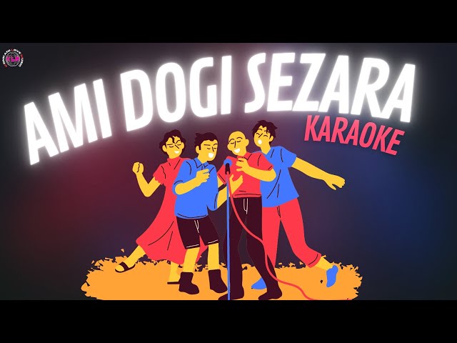 AMI DOGI SEZARA KARAOKE |  HENRY D'SOUZA |   KONKANI LOVE MUSIC KARAOKE