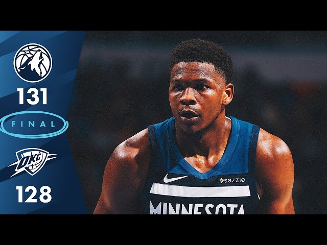 Minnesota Timberwolves Defeat Oklahoma City Thunder IN THRILLER COMEBACK  131-128 | 02.24.25