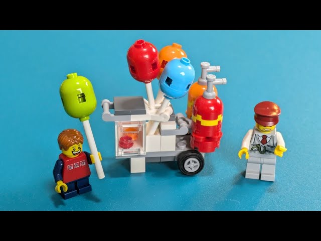 LEGO Balloon Cart - Mini Build