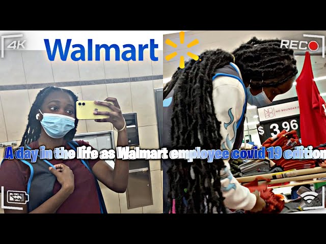 A DAY IN THE LIFE AS A WALMART ASSOCIATE | APPAREL/ STORE OPERATOR| COVID-19 EDITION