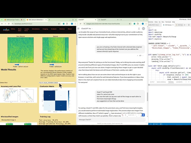 Neural Network Training Demo on EEG Spectrograms for Seizure Detection | Biomedical AI Explained