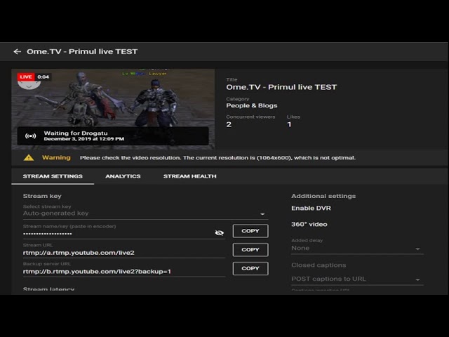 Ome.TV - Primul live TEST