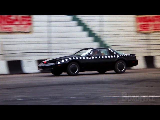 KITT Goes Undercover As A Stunt Car | Knight Rider CLIP