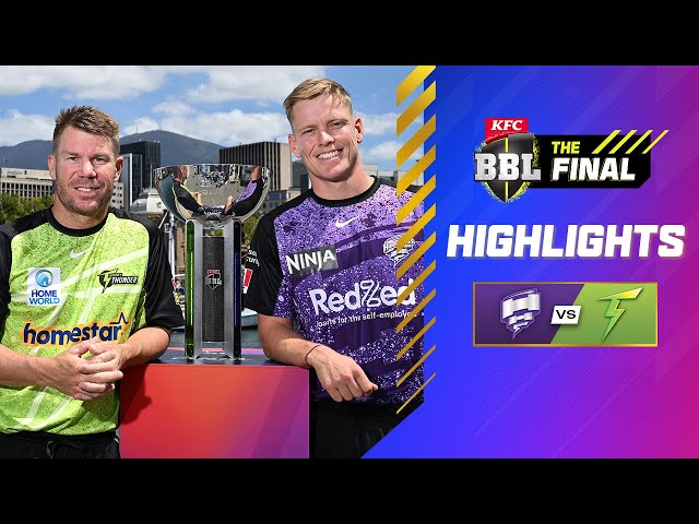 Hobart Hurricanes v Sydney Thunder | The Final | Match Highlights | #BBL14