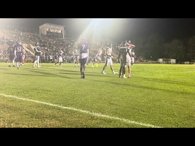 Quinton Cutler (10) scores touchdown