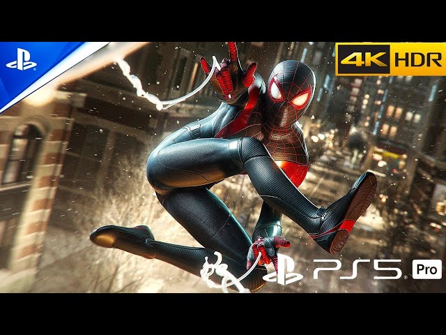 Marvel’s Spider-Man: Miles Morales (PS5 Pro) – Ultra Realistic 4K 60FPS HDR | Immersive Gameplay