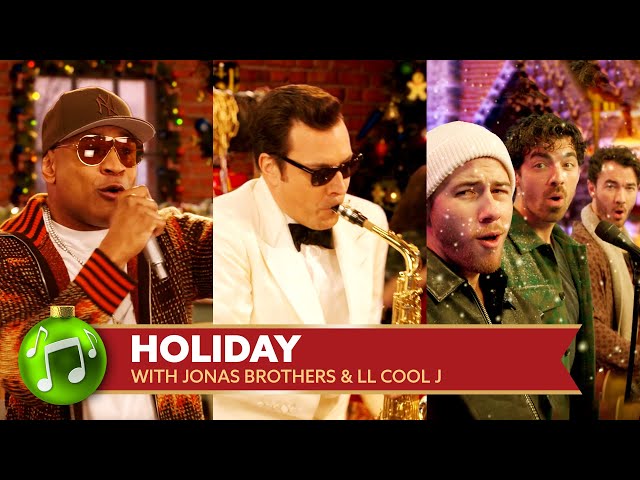 Holiday ft. Jonas Brothers & LL Cool J | Jimmy Fallon's Holiday Seasoning Spectacular