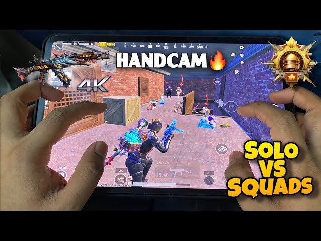 120 FPS‼️6 FINGER FULL GYRO SOLO RISH GAMEPLAY🔥 IPAD PRO HANDCAM | PUBG Mobile | Bgmi