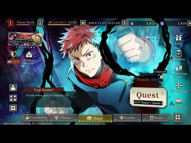 Jujutsu Kaisen Phantom Parade GamePlay