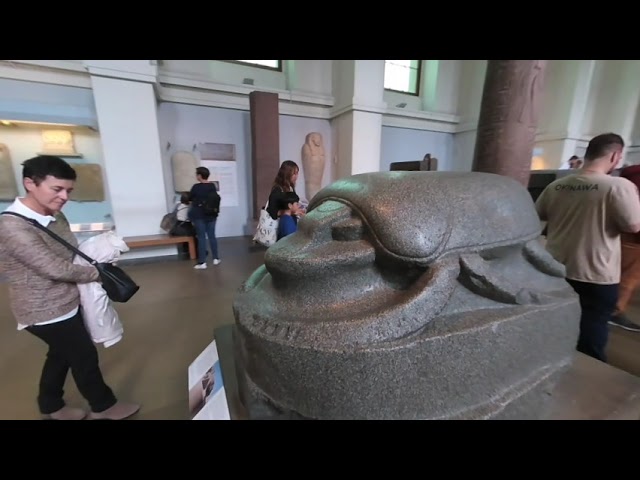 British Museum Egyptian Gallery London UK Oct19 3D VR 180 VR180 Virtual Reality Travel Tourism Tour