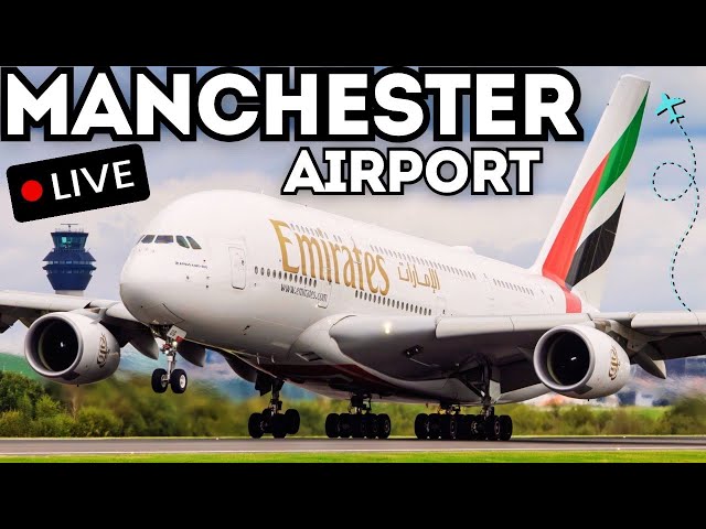 🔴 LIVE Manchester Airport Plane Spotting 🛫